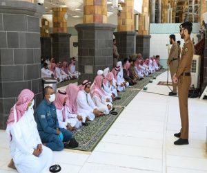 أداء أول صلاة جمعة بالمسجد الحرام في شهر رمضان