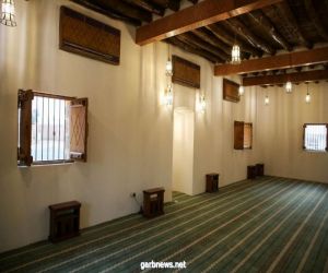 من مشروع سمو #ولي_العهد لترميم وتأهيل المساجد التاريخية بالمملكة .. مسجد الحديثة في #الجوف.