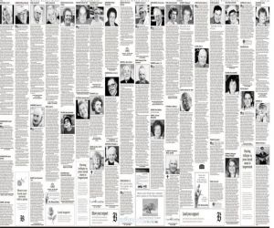 21 صفحة وفيات.. صحيفة أمريكية تصدم قرائها بسبب #كورونا