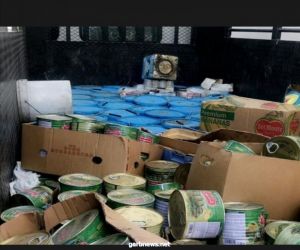 ضبط مركبة محملة بأكثر من نصف طن مواد غذائية منتهية الصلاحية ب مسفلة مكة