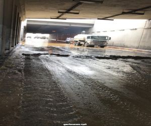 بلدية خميس مشيط : نزح وتصريف 35.000طن من مياه الامطار