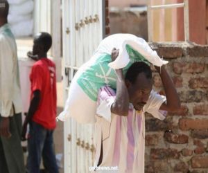 مركز الملك سلمان للإغاثة يواصل توزيع السلال الغذائية الرمضانية للأسر المحتاجة في السودان ولاية جنوب كردفان
