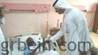 مدير عام صحة نجران يعايد المرضى بمستشفيات حبونا و ثار