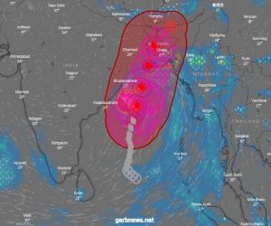 اعصار امفان يدق ناقوس الخطر في بنغلاديش