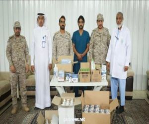 جمعية الإحسان الطبية بجازان تقدم مبادرة لقوات الدفاع الجوي