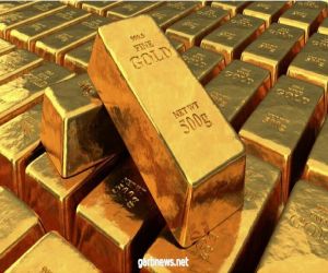 هبوط نسبي للذهب  يصل إلى 1.3 بالمئة متأثرا بالخلافات الصينية الأمريكية