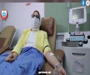 بالتزامن مع اليوم العالمى للمتبرعين بالدم .. وزيرة الصحة المصرية تتبرع بالدم