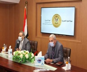 هيئتا الدواء  والشراء الموحد المصريتان  تتابعان استمرار تأمين إحتياجات الدولة من أدوية بروتوكول كورونا