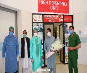 ارتفاع حصیلة الاصابات بفیروس کورونا الي 202955 حالة في باکستان
