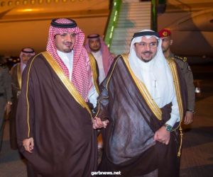 سمو وزير الداخلية يشكر سمو أمير القصيم من خلال ماحققته المنطقة من مؤشرات تنموية