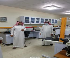 رئيس جامعة بيشة يستكمل زياراته الميدانية لمرافق الجامعة في بلقرن والنماص