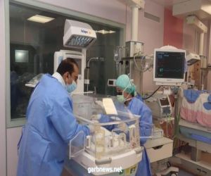 ولادة طفل من أم مصابة بفيروس كورونا في مستشفى النساء والولادة والأطفال بمدينة سكاكا
