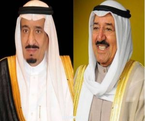القيادة الكويتية تهنى خادم الحرمين الشريفين بمناسبة مغادرته المستشفى