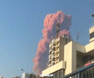 لبنان .. دويّ انفجار كبير في بيروت وإصابات وأضرار في المنازل والسيارات