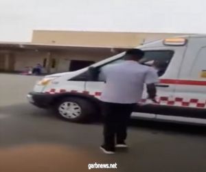 مريض يسرق سيارة إسعاف بجدة"