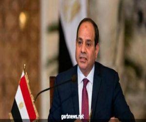 الرئيس المصري يرحب بإعلان وقف إطلاق النار في ليبيا