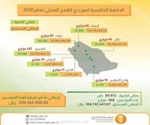 المؤسسة العامة للحبوب تبدأ صرف مستحقات الدفعة الخامسة لمزارعي القمح المحلي لهذا الموسم