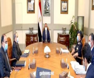 الرئيس السيسي يتابع الموقف التنفيذي لمشروع "مستقبل مصر" بمنطقة الضبعة"