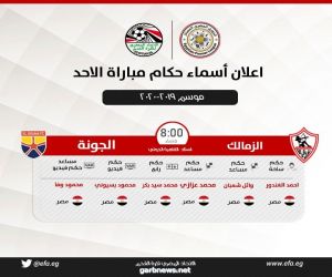 الدولى أحمد الغندور حكما لمباراة الزمالك والجونة الليلة