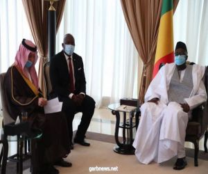 رئيس جمهورية مالي يستقبل وزير الدولة لشؤون الدول الأفريقية