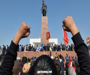 اقتحام البرلمان في قرغيزستان وتحرير الرئيس السابق