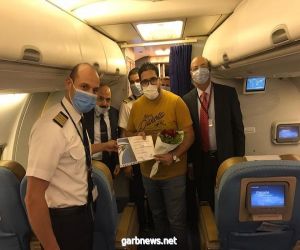 مصر للطيران تهدي ٤ ركاب تذاكر مجانية علي أول رحلة