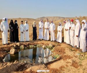 زيارة لمدينة عسفان والوقوف على المواقع الأثرية بها