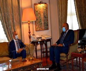 وزير الخارجية المصرى  يستقبل المُنسق الخاص لعملية السلام في الشرق الأوسط