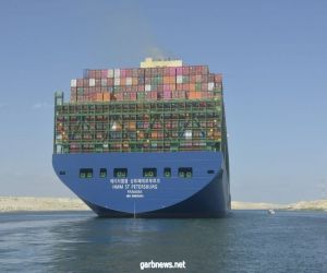 قناة السويس تشهد لأول مرة عبور ثاني أكبر سفينة حاويات في العالم