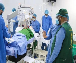 مركز الملك سلمان للإغاثة يدشن حملة طبية تطوعية جديدة لمكافحة العمى والأمراض المسببة له في عدن