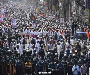 40 ألف بنجلاديشي يتظاهرون ضد فرنسا.. ويدعون لمقاطعة منتجاتها