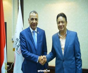 رئيس الأعلى لتنظيم الإعلام المصري يلتقي نقيب أطباء الأسنان