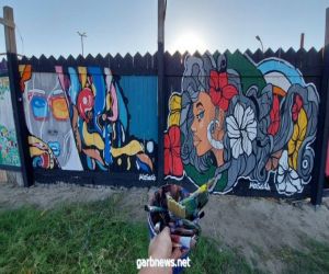 مصري يحوّل شوارع في بورسعيد لمتحف مفتوح يضج بجمال الغرافيتي