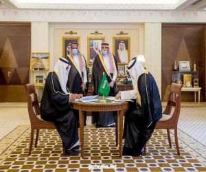 سمو الأمير فيصل بن مشعل يشهد توقيع اتفاقية تفاهم بين التجمع الصحي بالقصيم وجمعية سُكر.