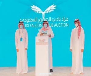 نادي الصقور السعودي يحتفي بنجاح مزاده الأول ببيع 102 صقرًا بأكثر من 10 ملايين ريال