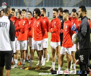 المنتخب الأولمبي المصري يؤدي مرانه الأخير قبل مواجهة البرازيل ...ومسحة كورونا سلبية ....