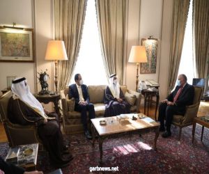 وزير الخارجية المصري  يستقبل رئيس البرلمان العربي ووفد رفيع المستوى