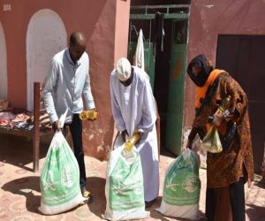 #مركز_الملك_سلمان_للإغاثة يوزع أكثر من 74 طنًا من السلال الغذائية في محلية سوبا بولاية الخرطوم السودانية