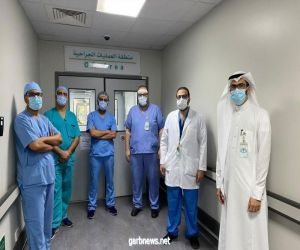 نجاح أول عملية نوعية باستخدام الميكروسكوب الجراحي في مستشفى الملك خالد في الخرج