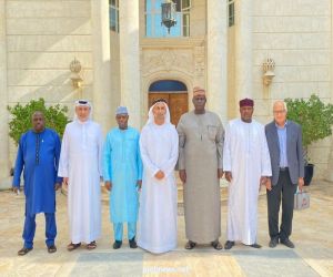 رئيس المجلس العالمي للتسامح والسلام يستقبل رئيس برلمان النيجر
