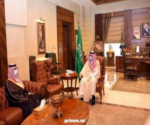 سمو الأمير مشعل بن ماجد يستقبل رئيس هيئة حقوق الانسان.