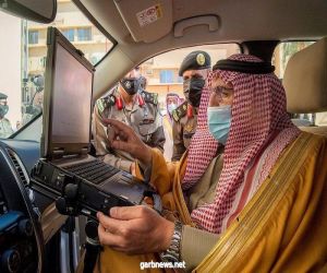 . أمير القصيم يدشن التطبيقات الحديثة للمركبات الأمنية