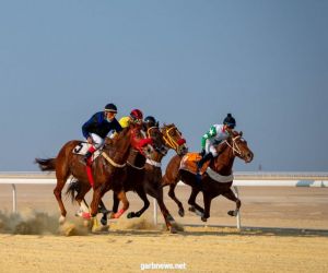 ميدان فروسية الجبيل يقيم حفل سباقه الثاني