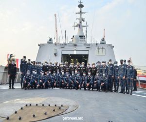 القوات البحرية تتسلم الفرقاطة الشبحية "بورسعيد" من طراز (جوويند) من شركة ترسانة الإسكندرية