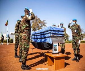 بعثة الأمم المتحدة في مالي تُكرم ذكرى فقيد حفظ السلام من مصر 