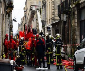 البحث عن شخصين فقدا بعد انفجار وقع في بوردو الفرنسية