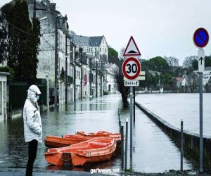 فيضانات عارمة تجتاح جنوب غربي فرنسا