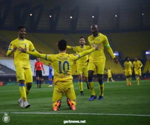 النصر ينجح بخطف النقاط الثمينة من الهلال .