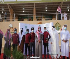 سمو رئيس الاتحاد السعودي للفروسية يتوج الأبطال في ميدان بلدية القصب للفروسية