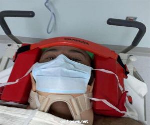 يزيد الراجحي وملاحه يتعرضان لحادث في رالي الشرقية.. ونقله بمروحية إلى المستشفى